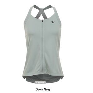 Grey Dawn Pearl Izumi Biking tank zip up Medium